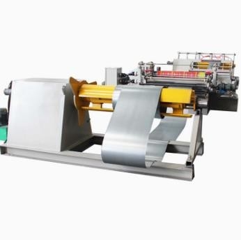 Q235 Carbon Steel Color Steel Simple Slitting Cutting Machine Line  0.2 - 3.0mm