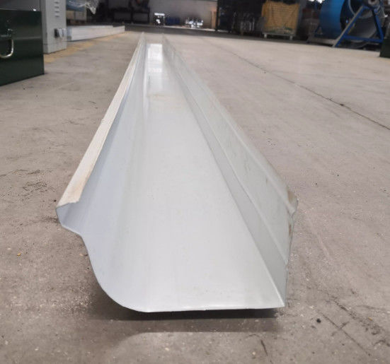 Metal K Type Rain Gutter Roll Forming Machine Long Service Life