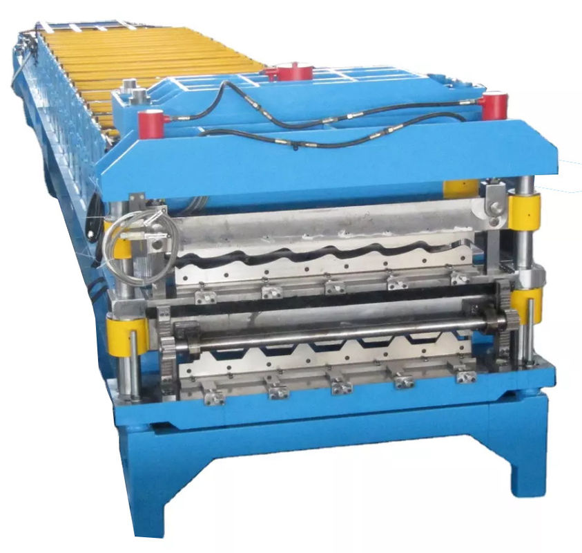 2025 new design Trapezoidal and corrugated  Double Layer Roof sheet roofing tile Roll Forming Machine