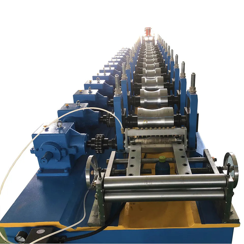 8-12m/min Shutter Door Roll Forming Machine 22Kw Automatic Rolling Shutter Machine