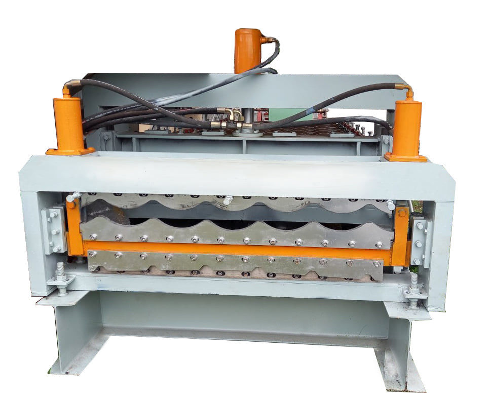Space Saving Double Layer Roll Forming Machine Rib Type Fatigue Resistant