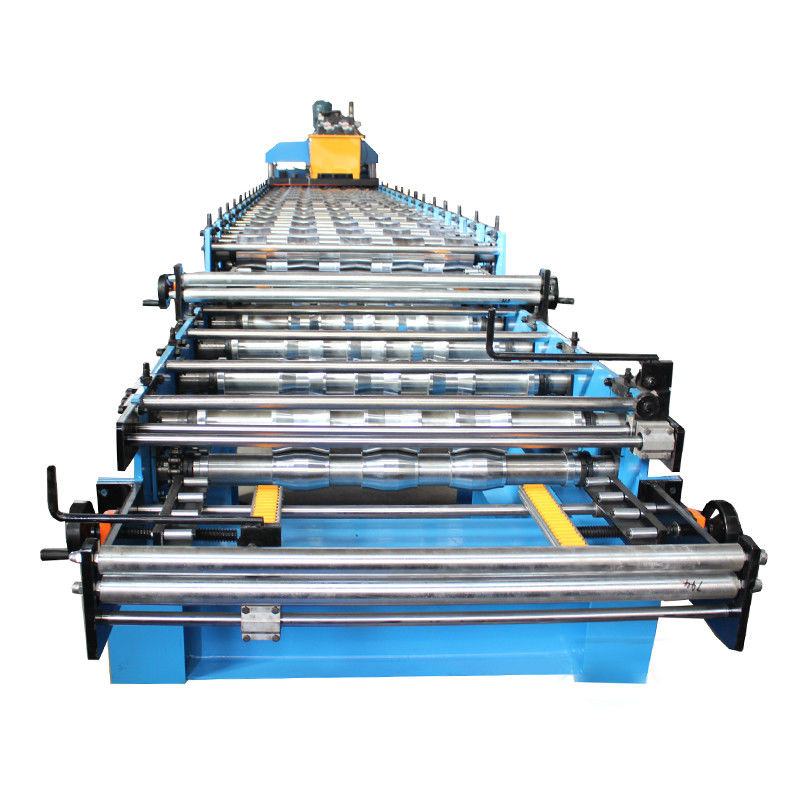 Trapezoidal And corrugated Roof Sheet Double Layer Roof Roll Forming Machine