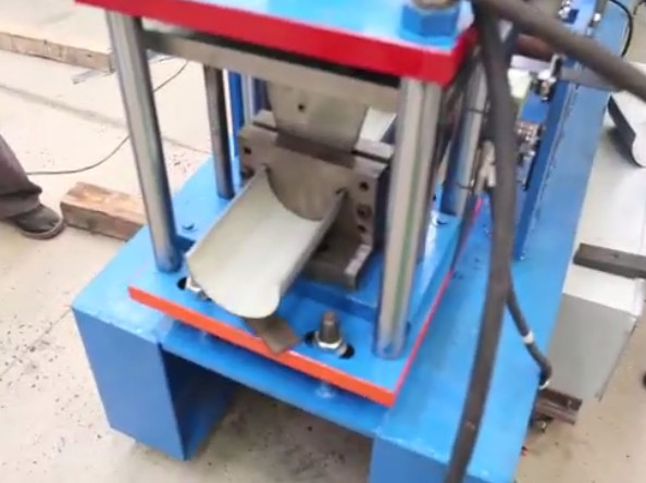 8-15m/min Speed Down Pipe Roll Forming Machine 45# Steel Roller Stations With PLC Control