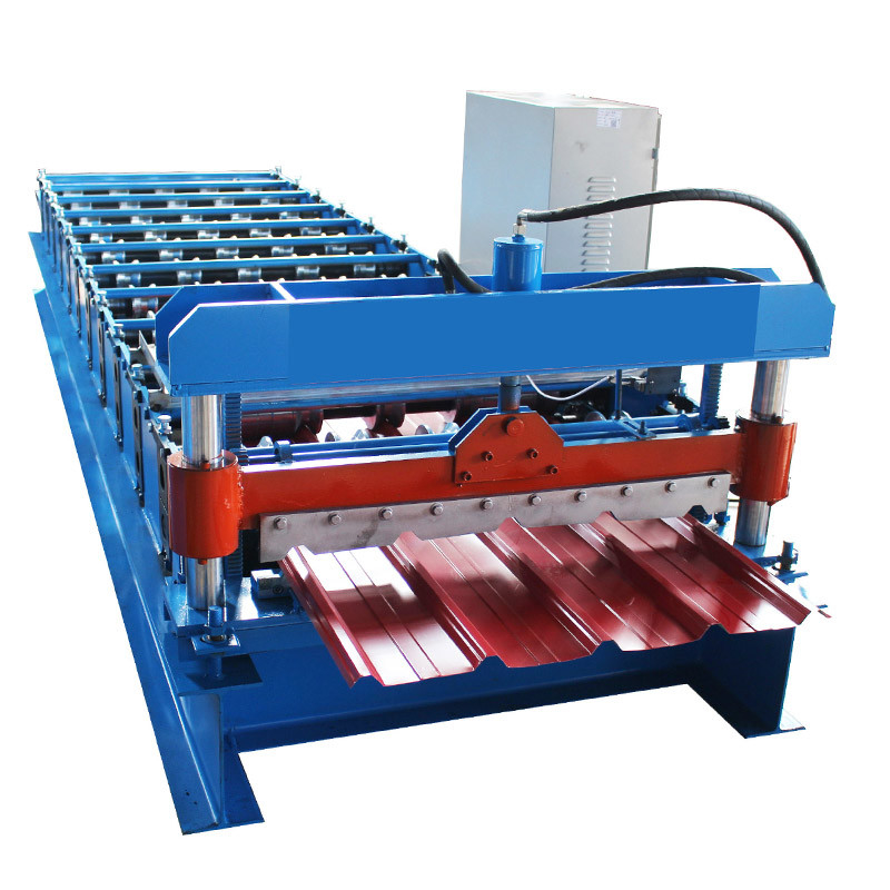 2T Capacity Chain Drive Roof Tile Roll Forming Machine with 1250mm and 380V Power