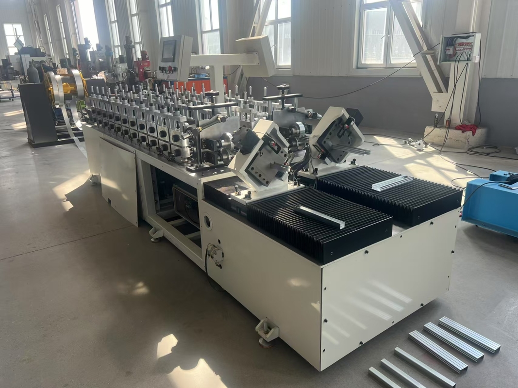 Slotted Channel Double C Type Light Steel Keel Forming Machine Fully Automatic
