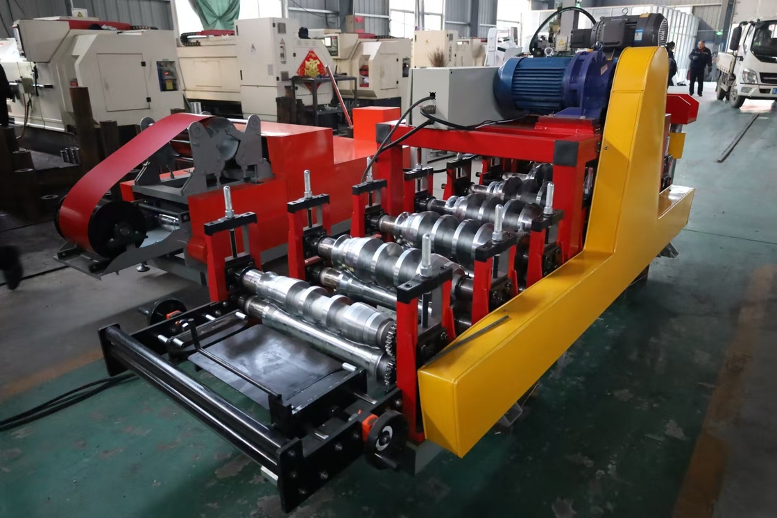 Portable Snap Lock Standing Seam Roll Forming Machine For 0.3-0.8mm Thickness