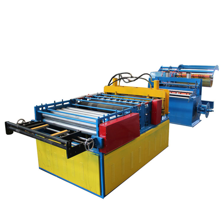 Roof Sheet Automatic Uncoiler  Coil Cut To Length Line Steel Machine And Slitting Line