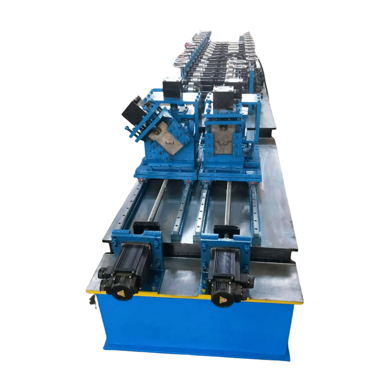 Customizable Double Rows C U Stud And Track Roll Forming Machine Speed 10-25m/Min