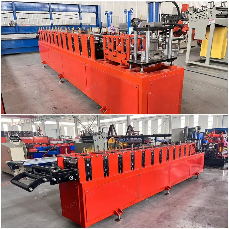 Metal Roller Shutter Up Door Making Machine / Roller Shutter Door Frame Steel Slat Roller