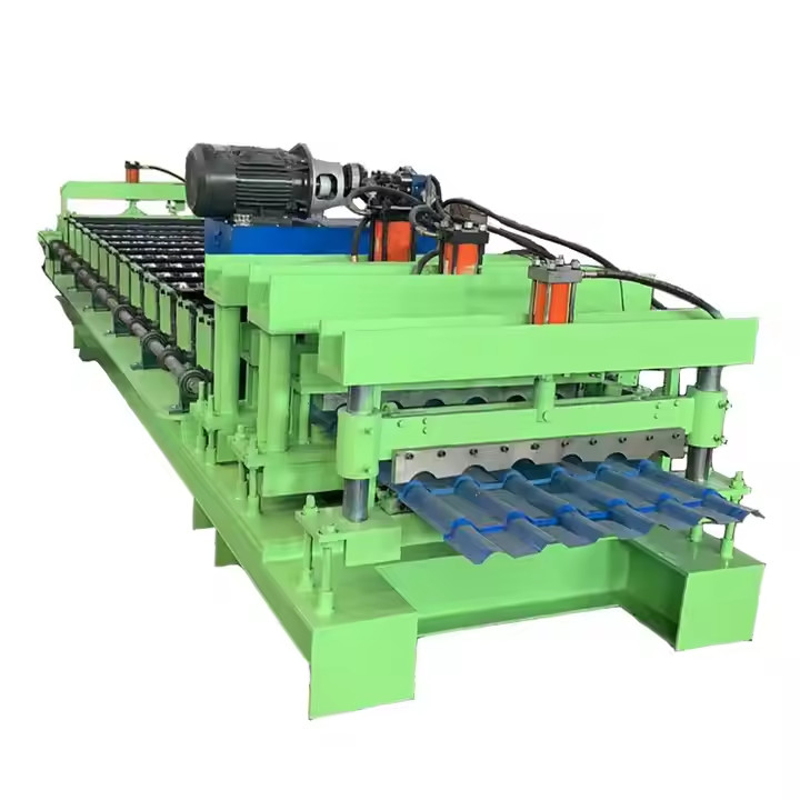 High Precision IBR Corrugated Roof Roll Forming Machine With Customized Length Guarantee