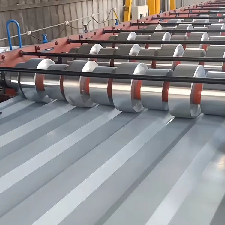 High Precision Sandwich Panel Production LineRock Wool Foam EPS Composite Plate Roof Wall Panel Sandwich Panel Roll Forming Making Machinery