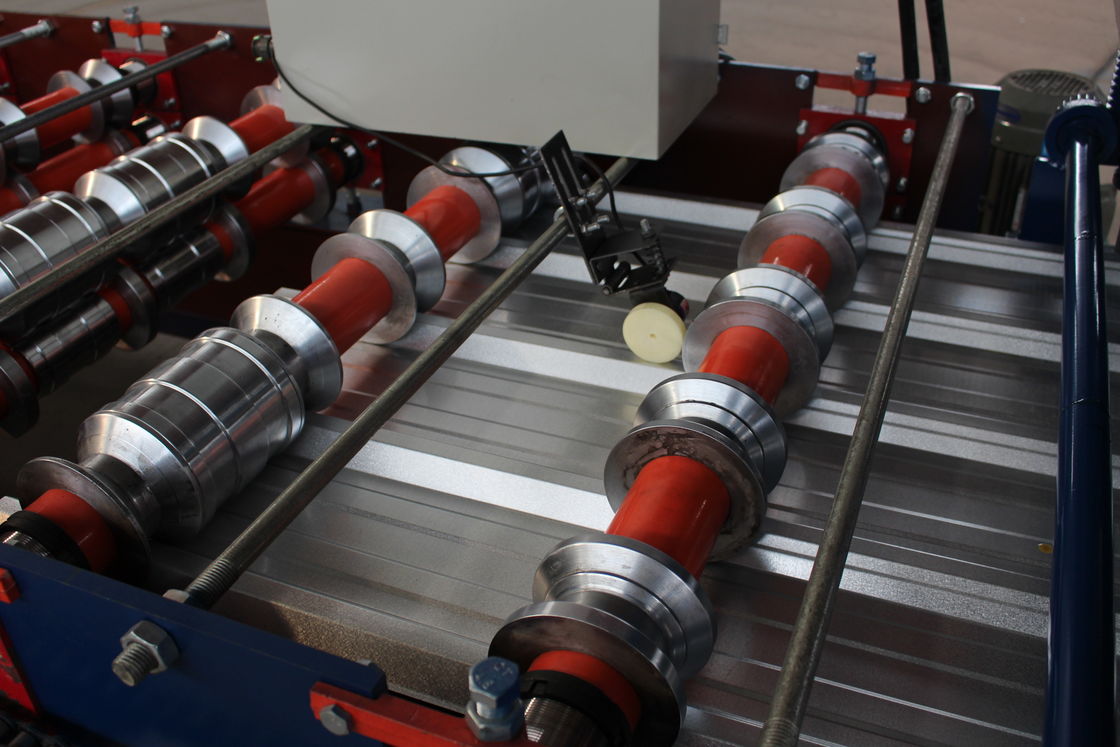 380v 50hz Ribtype Roof Roll Forming Machine 36 Coverage 3/4 High Ribs Easy Operation