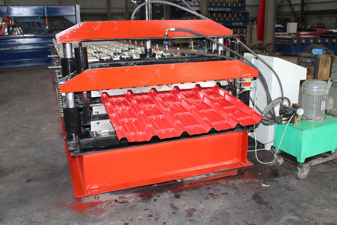 IBR and Corrugated  Double Layer Roof sheet  Roll Forming Machine For Ppgi Panel Roof