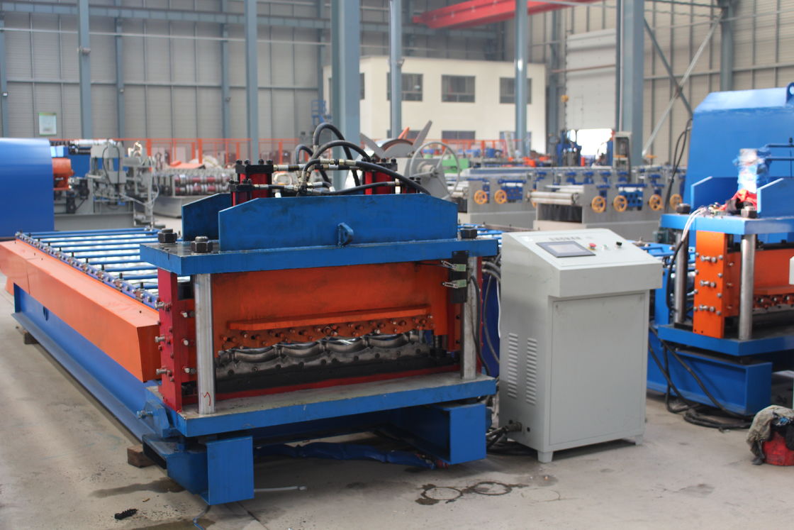 the factory price for 0.3-0.8mm thickness Glazed Roof sheet forming machine
