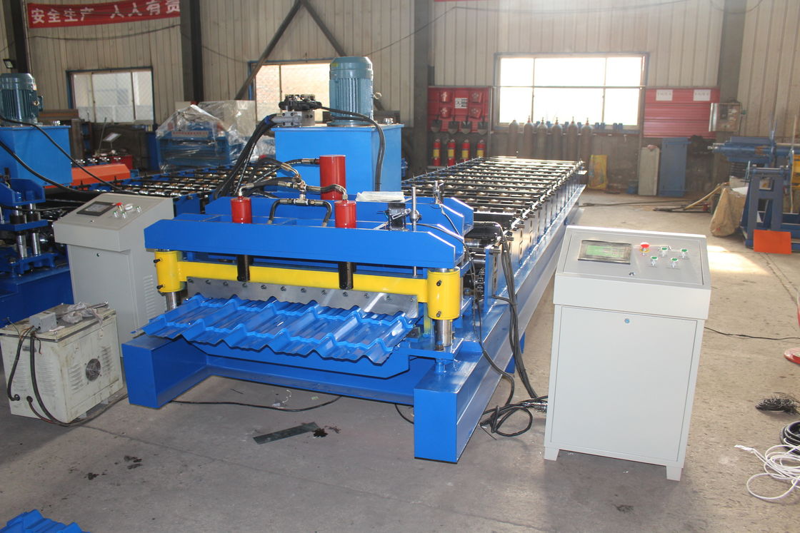 the factory price for 0.3-0.8mm thickness Glazed Roof sheet forming machine