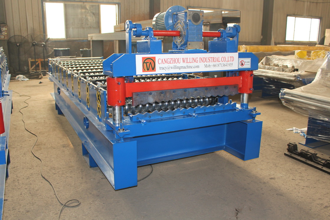 2025 factory best price Trapezoidal and glazed Double Layer Roof sheet Forming Machine