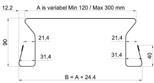 Portable Gutter Roll Forming Machine with 500mm Feeding Width and 8-15m/min Production Capacity for Various Growing Methods
