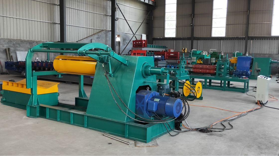 380v 50hz High Speed Steel Coil Slitter Slitting Producttion Line Machine With Hydraulic Uncoiler And Recoiler