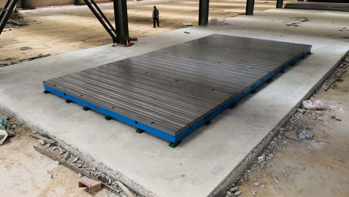 Hollow Type Cast Iron Surface Plate High Precision Marking Out Repeated Use