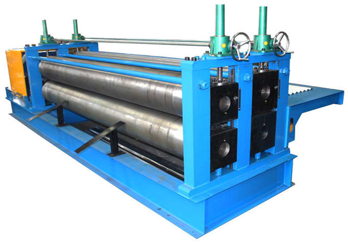 Ondulado Shutter Door Roll Forming Machine For Zinc Aluminium 0.12-0.4MM Thickness