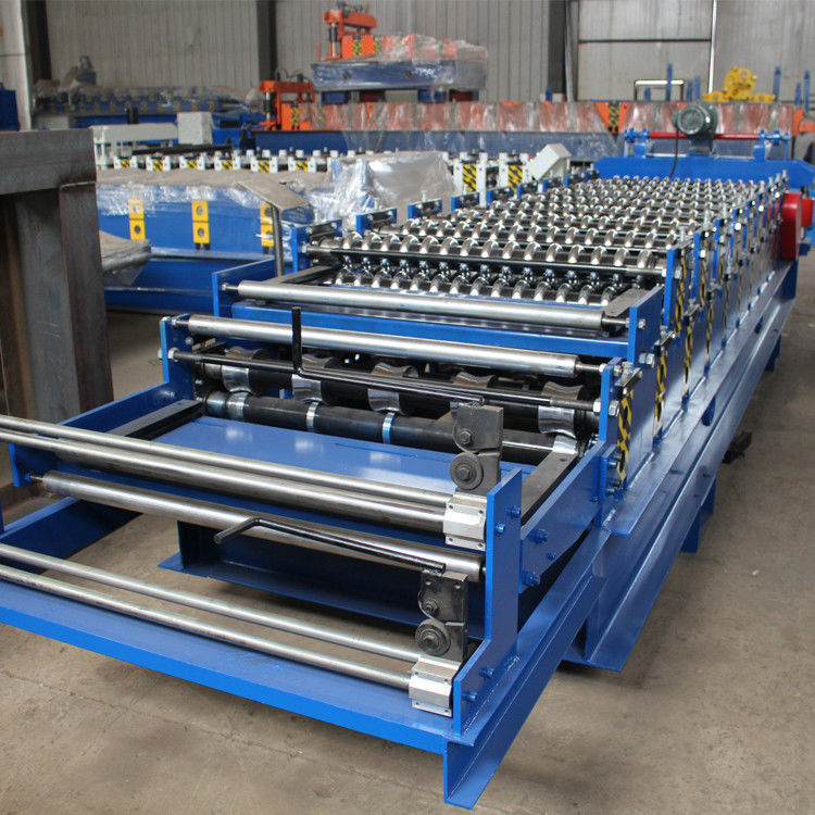 Electric Shearing Ppgl Double Layer Forming Machine Trapezoid And Corrugated