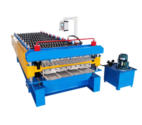0.3mm Custom Roll Forming Machine Metal Tile Panel Roof Sheet Making