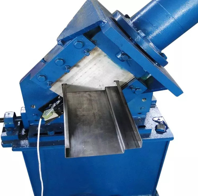 Touch Screen Fire Metal Door Frame Making Machine Hydraulic Cutting