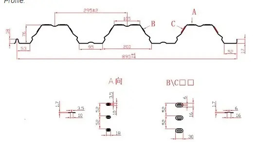 Automatic Control Metal Deck Roll Forming Machine With 10 - 20m/Min