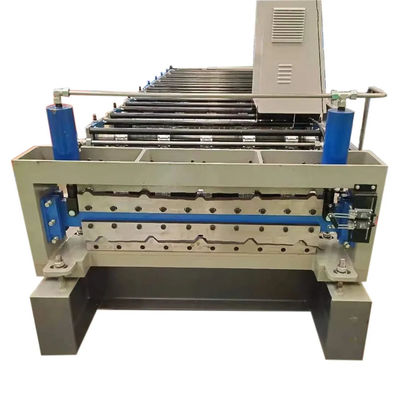 Double Layer Building Material Trapezoidal Roll Forming Machine 15m/Min
