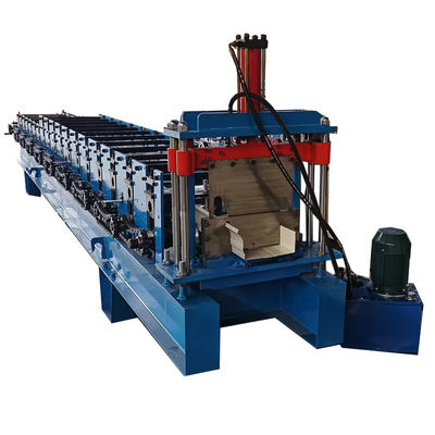 Automated Hydraulic Cutting Downpipe Forming Machine with PLC Control