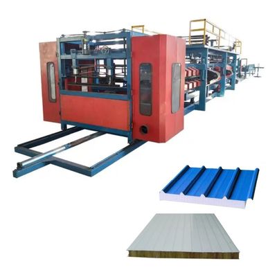 Sandwich Roof Wall Panel Making Machine EPS Panel Press Machine Product Line Forming Speed 3-6m/Min