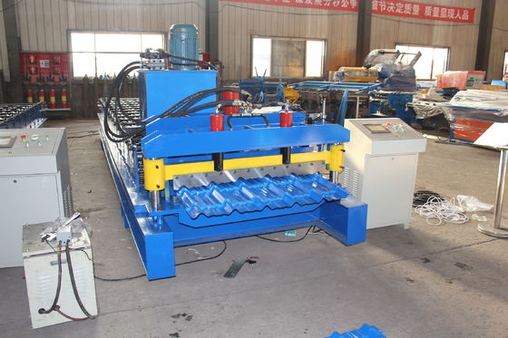 380v 50hz 2025 new design Customization Galvalume Roof Panel Roll Forming Machine Plc