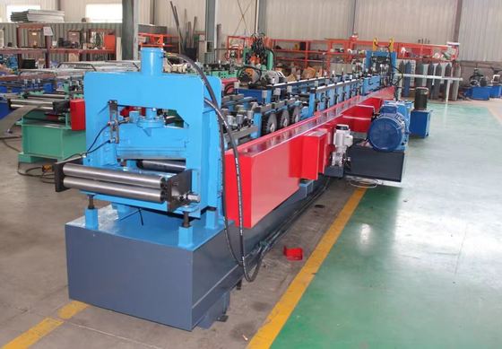 High Efficiency CZ Purlin Roll Forming Machine with 45# Steel Rollers and High Straightness for Construction