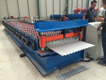 1.25'' Low Ribs  Roofing Sheet Roll Forming Machine Low Noise Hydraulic System