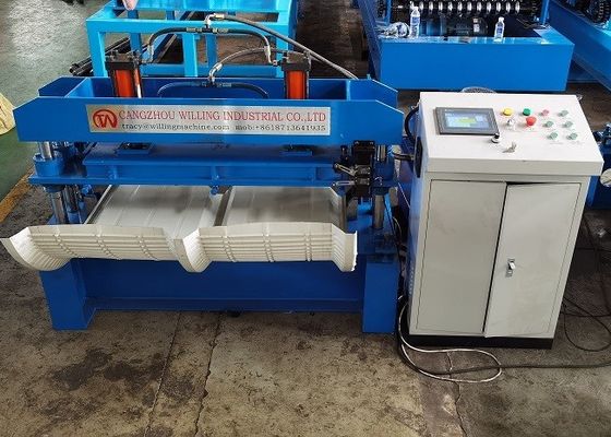 Curving Pressure Galvalume 4kw Automatic Steel Bending Machine