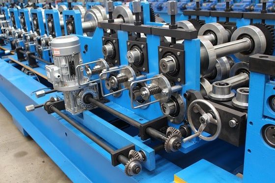 Adjustable Plc Control 3ph Cz Purlin Roll Forming Machine Automatic