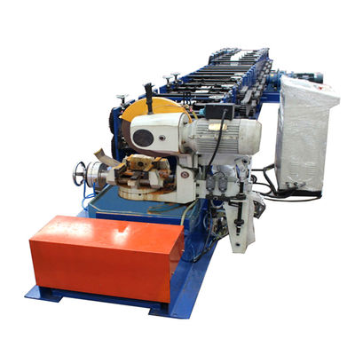 Panel Rain Water Ppgi Square Downpipe Roll Forming Machine 380V 50Hz