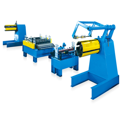 Decoiling Gearbox Steel Coil Slitting Machine Line 60M/Min