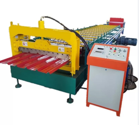 Galvanized Profile C10 Steel Roofing Roll Forming Machines Metal Computerised