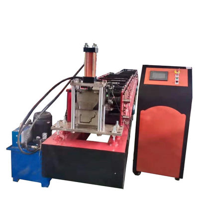 Plc Control System Downspout Machine Rain Water Roofing Gutter Making